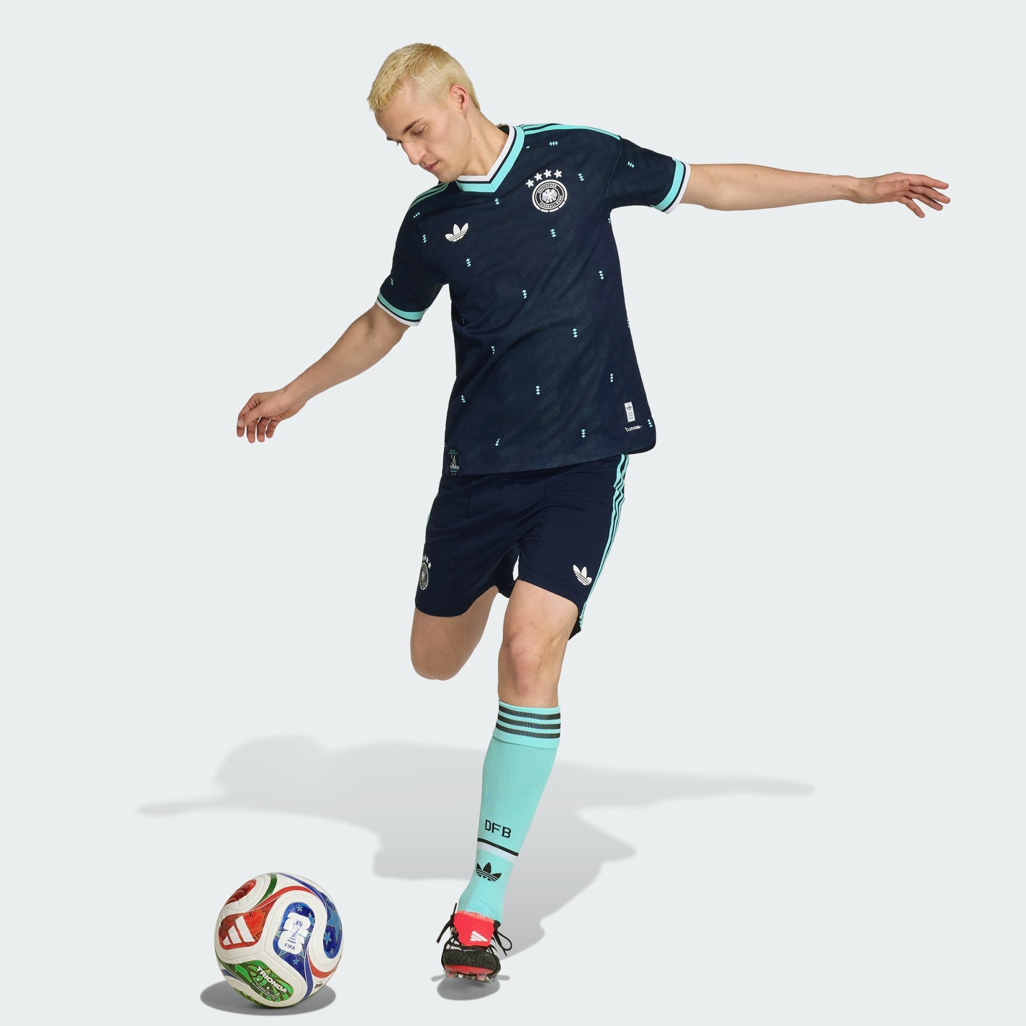 Germany 26 Away Authentic Shorts
