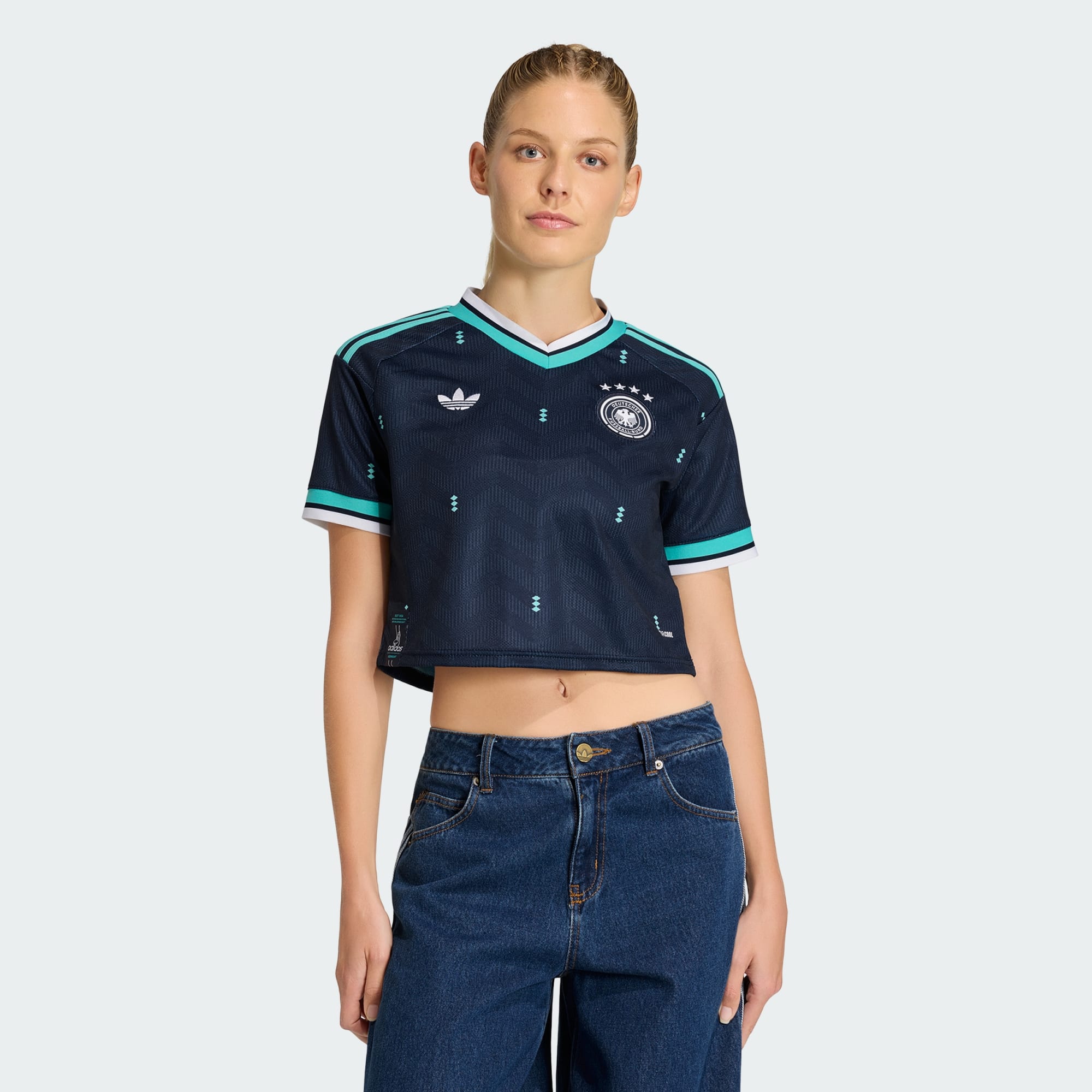 Germany 26 Away Cropped Jersey