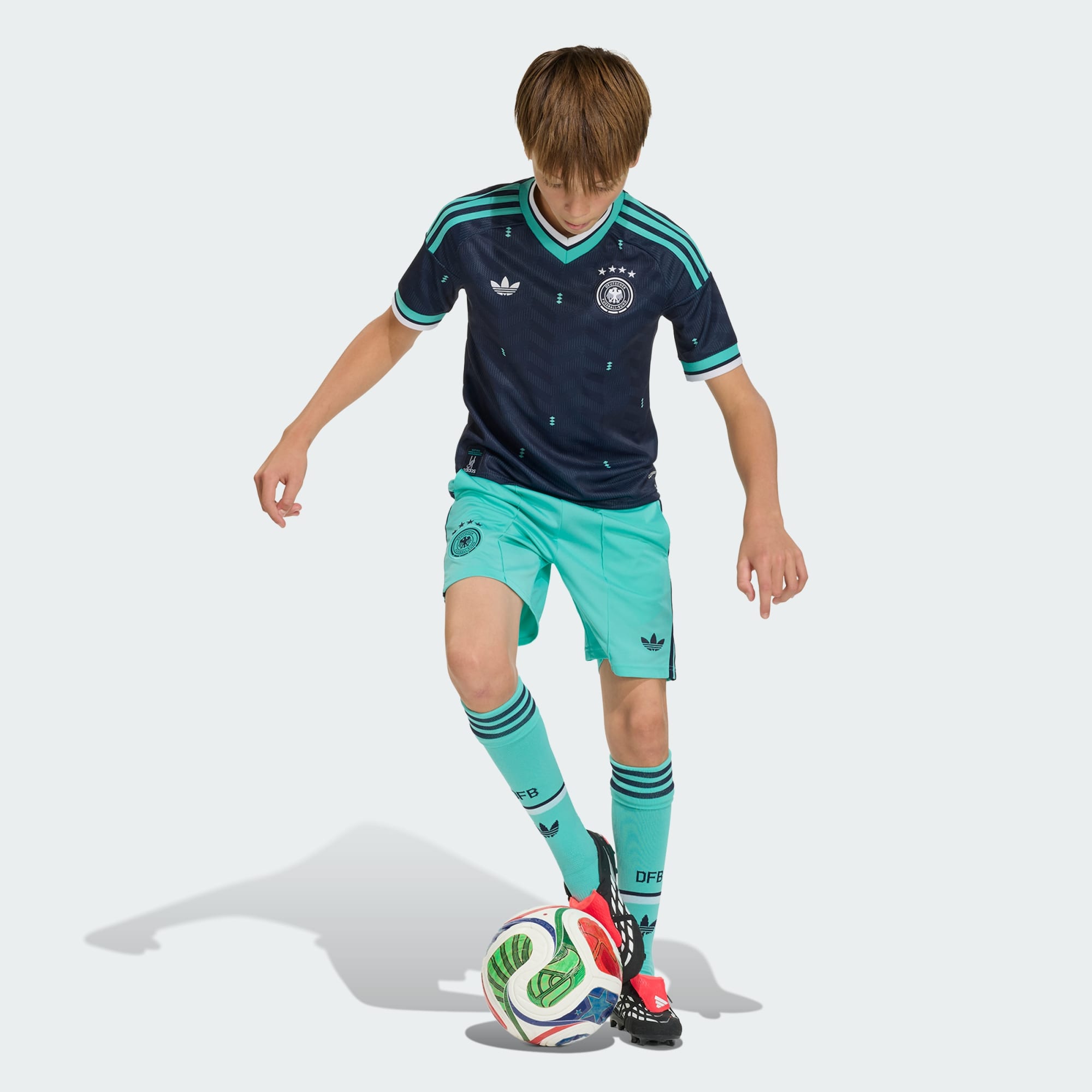 Germany 26 Away Kids Jersey
