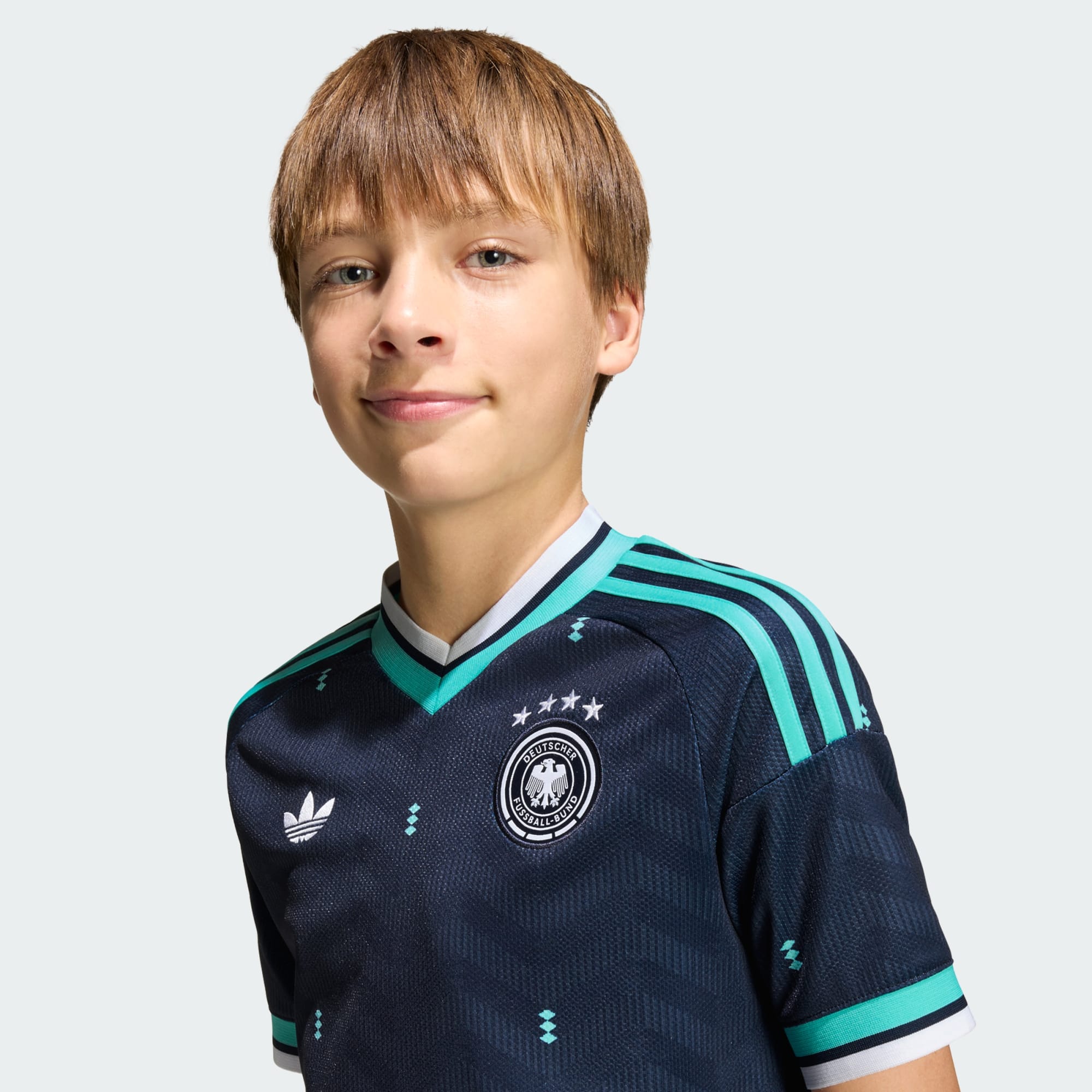 Germany 26 Away Kids Jersey