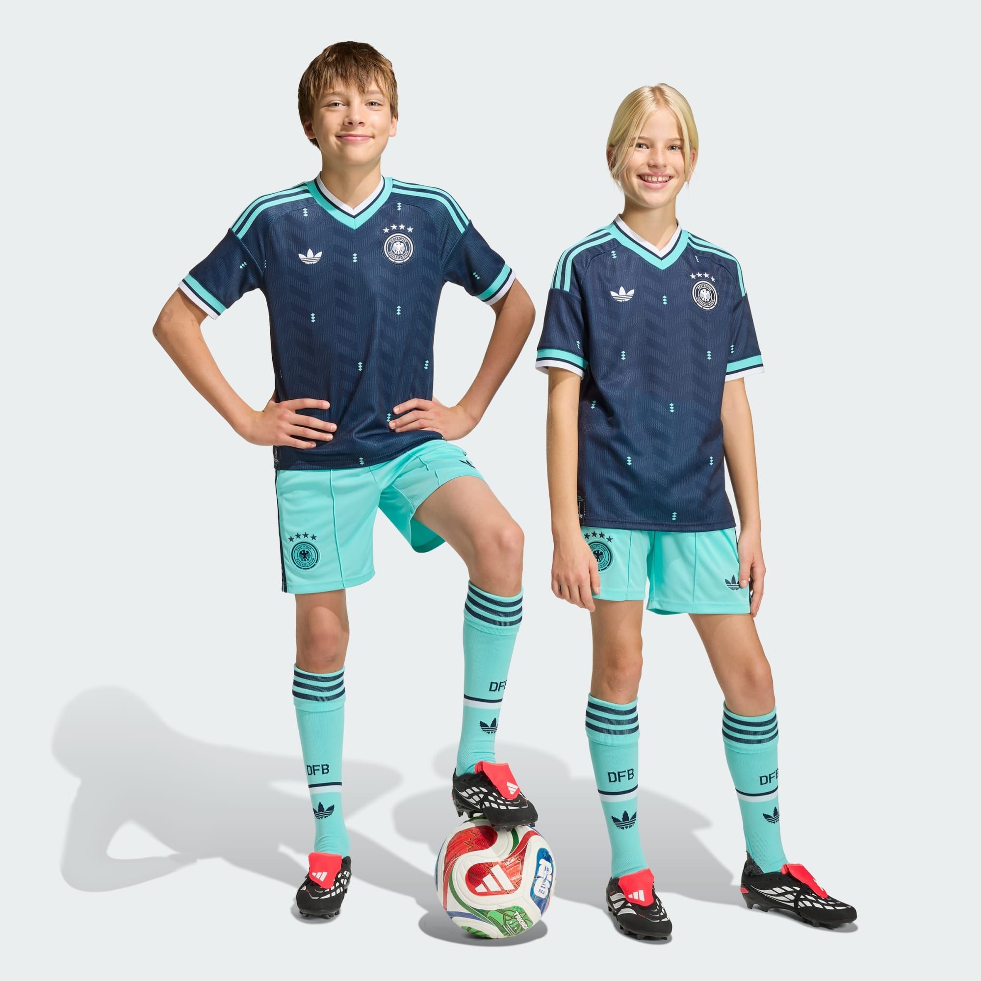 Germany 26 Away Kids Shorts