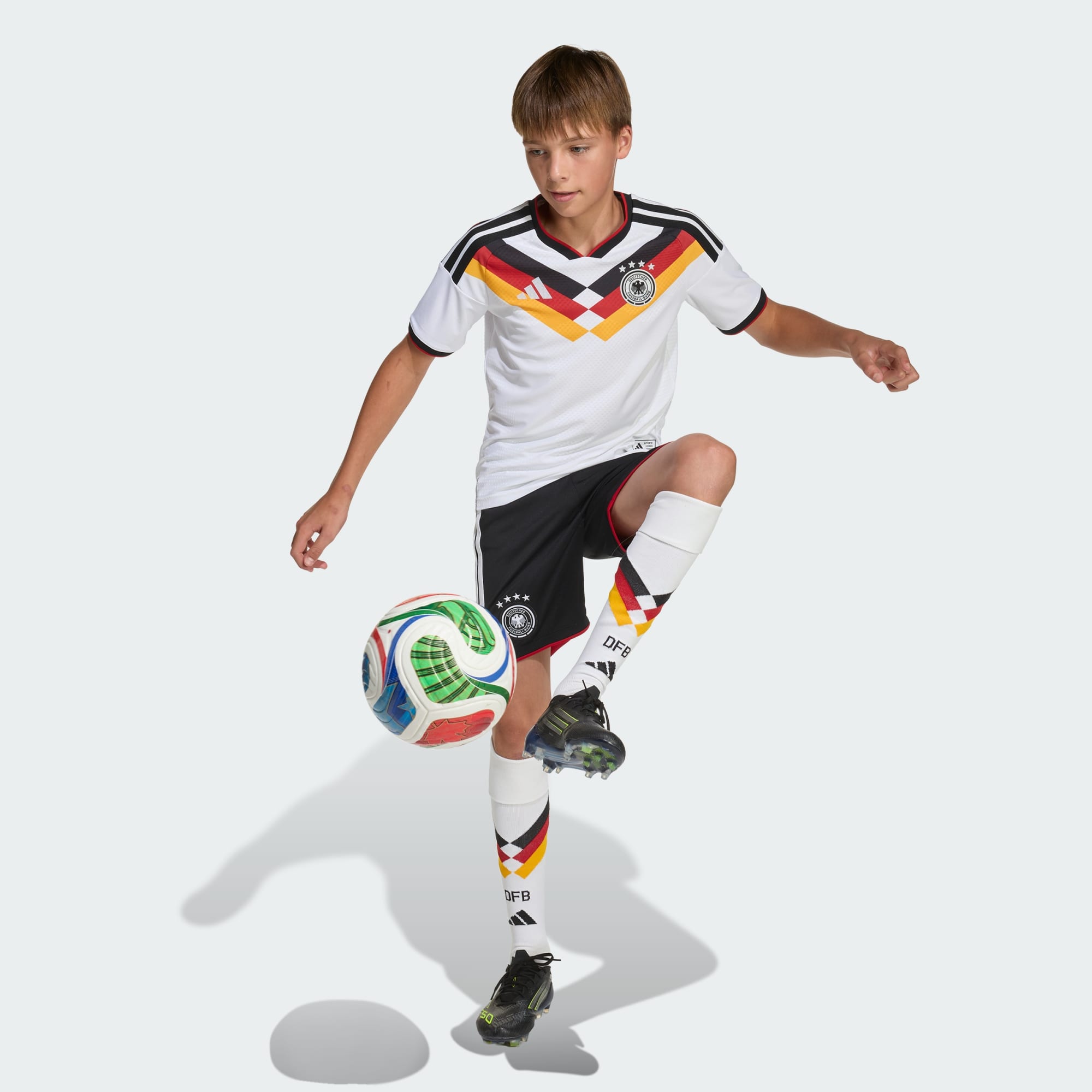 Germany 26 Home Authentic Kids Jersey