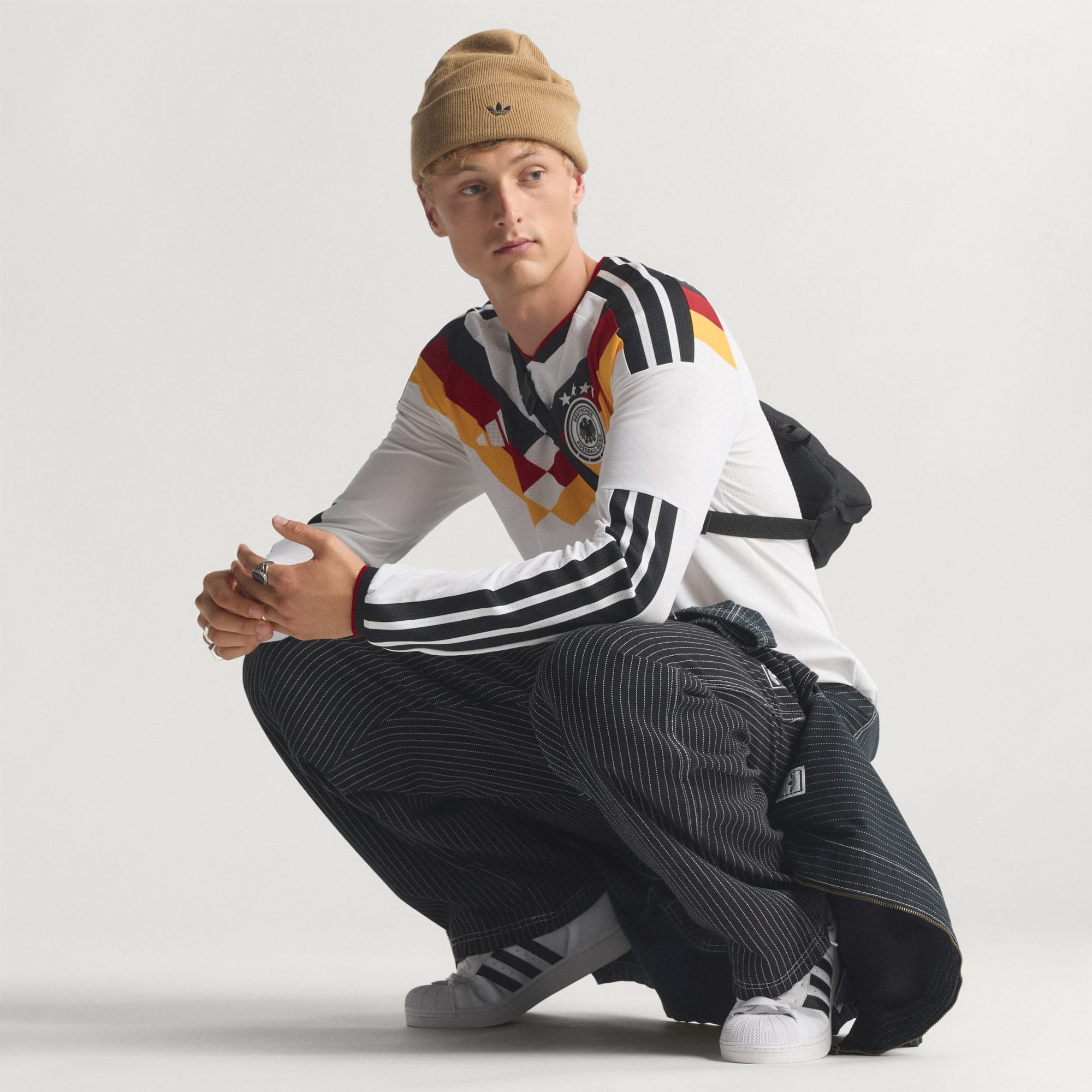 Germany 26 Home Authentic Long Sleeve Jersey