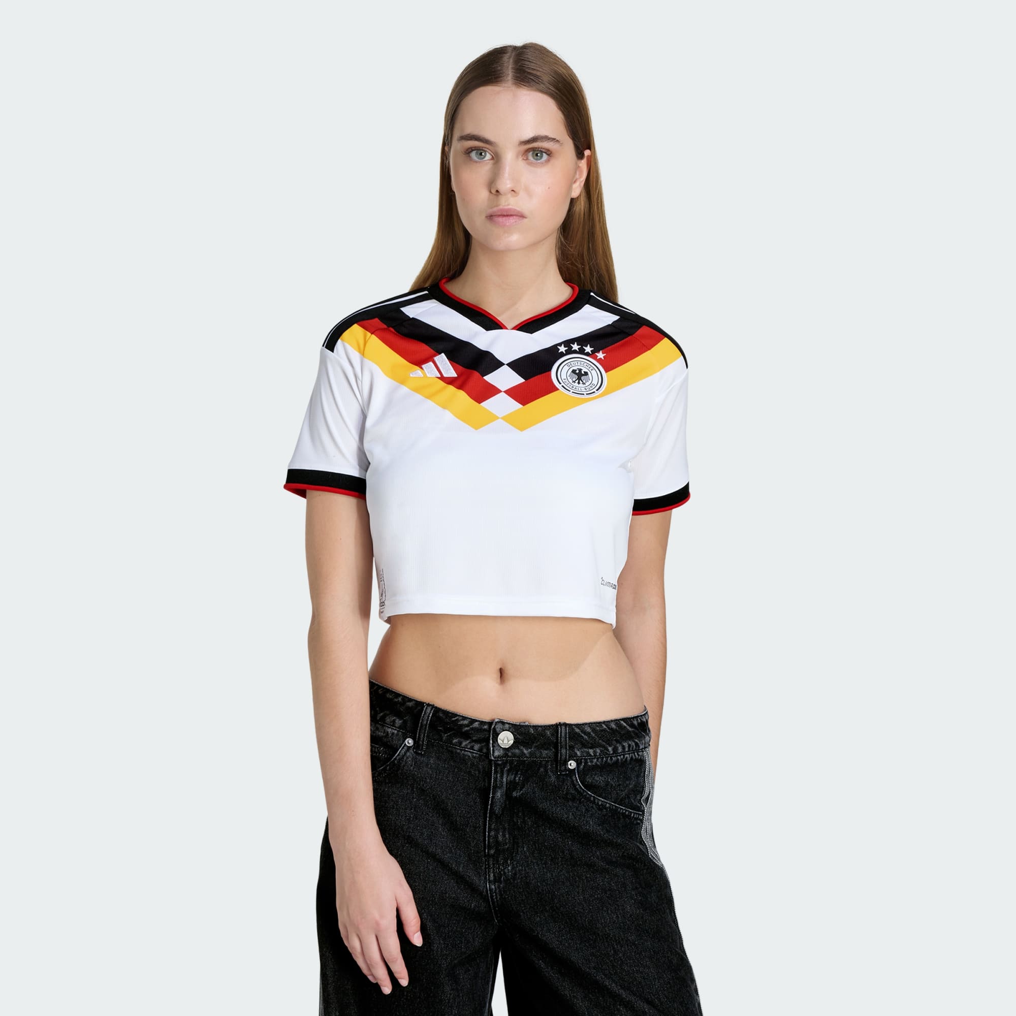 Germany 26 Home Cropped Jersey