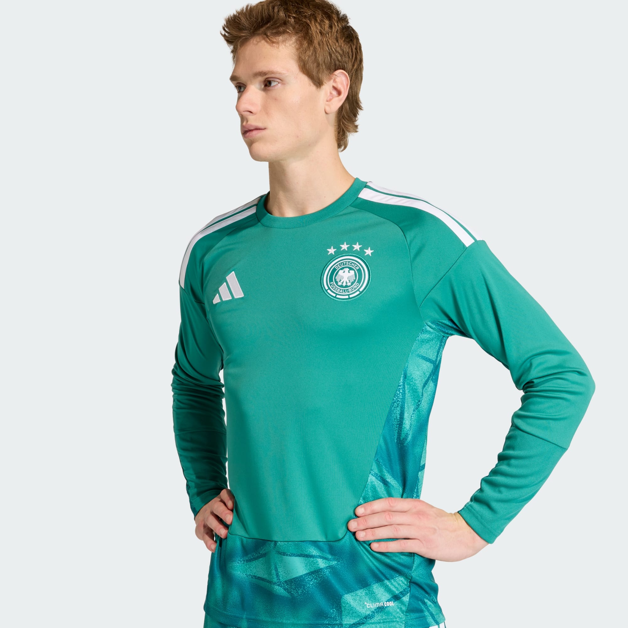 Germany 26 Home Goalkeeper Long Sleeve Jersey