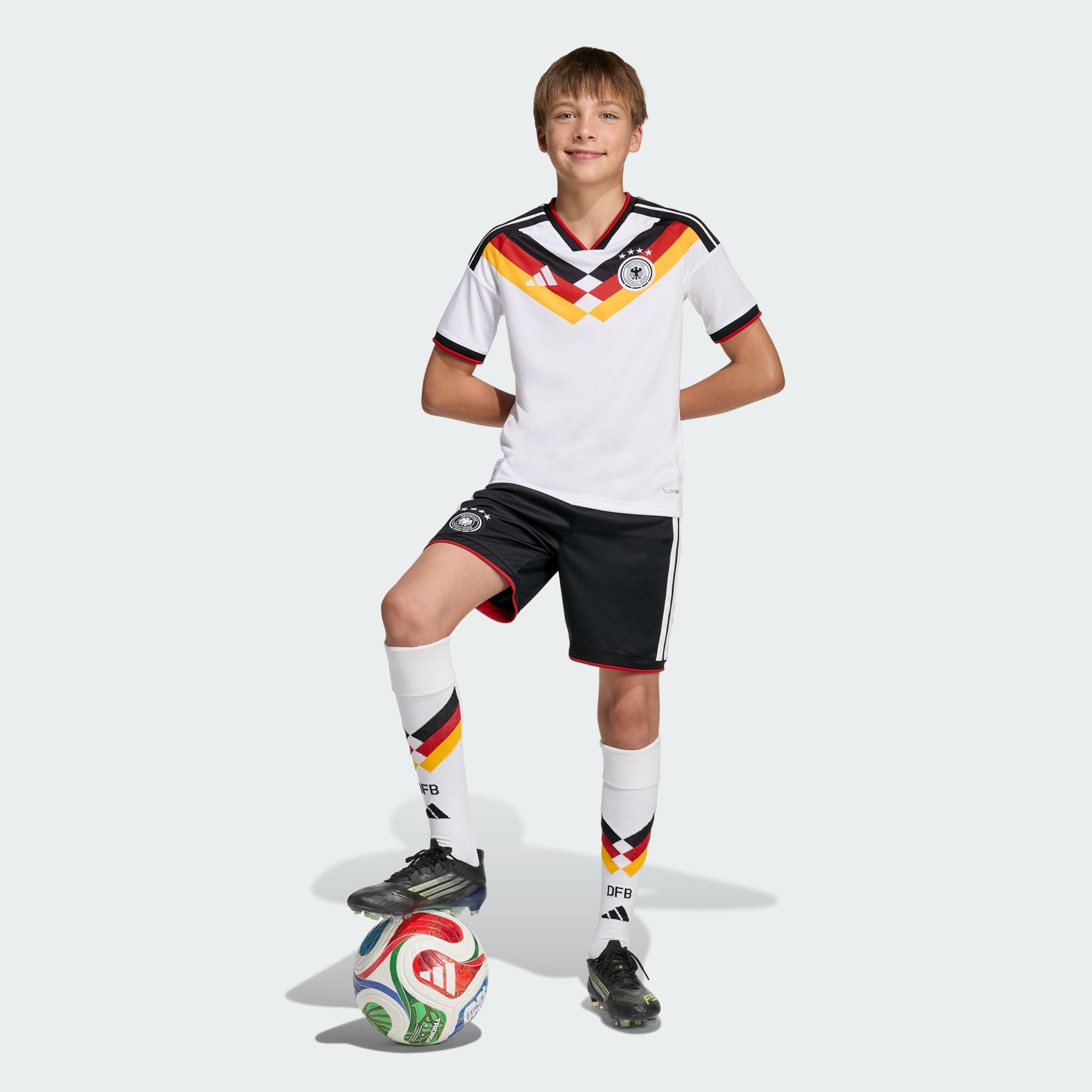 Germany 26 Home Kids Jersey