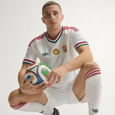 Hungary 26 Away Authentic Jersey