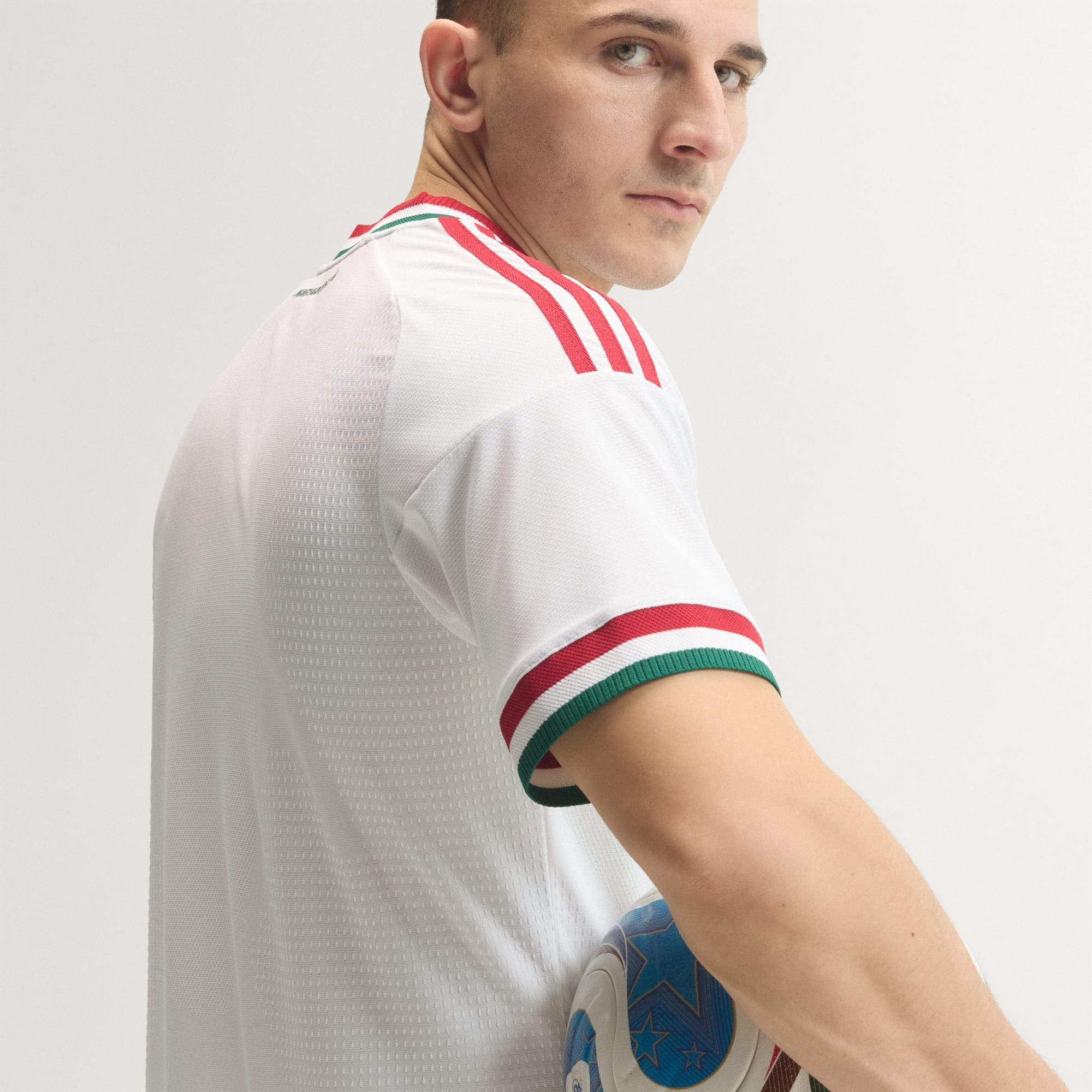 Hungary 26 Away Authentic Jersey