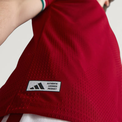 Hungary 26 Home Authentic Jersey
