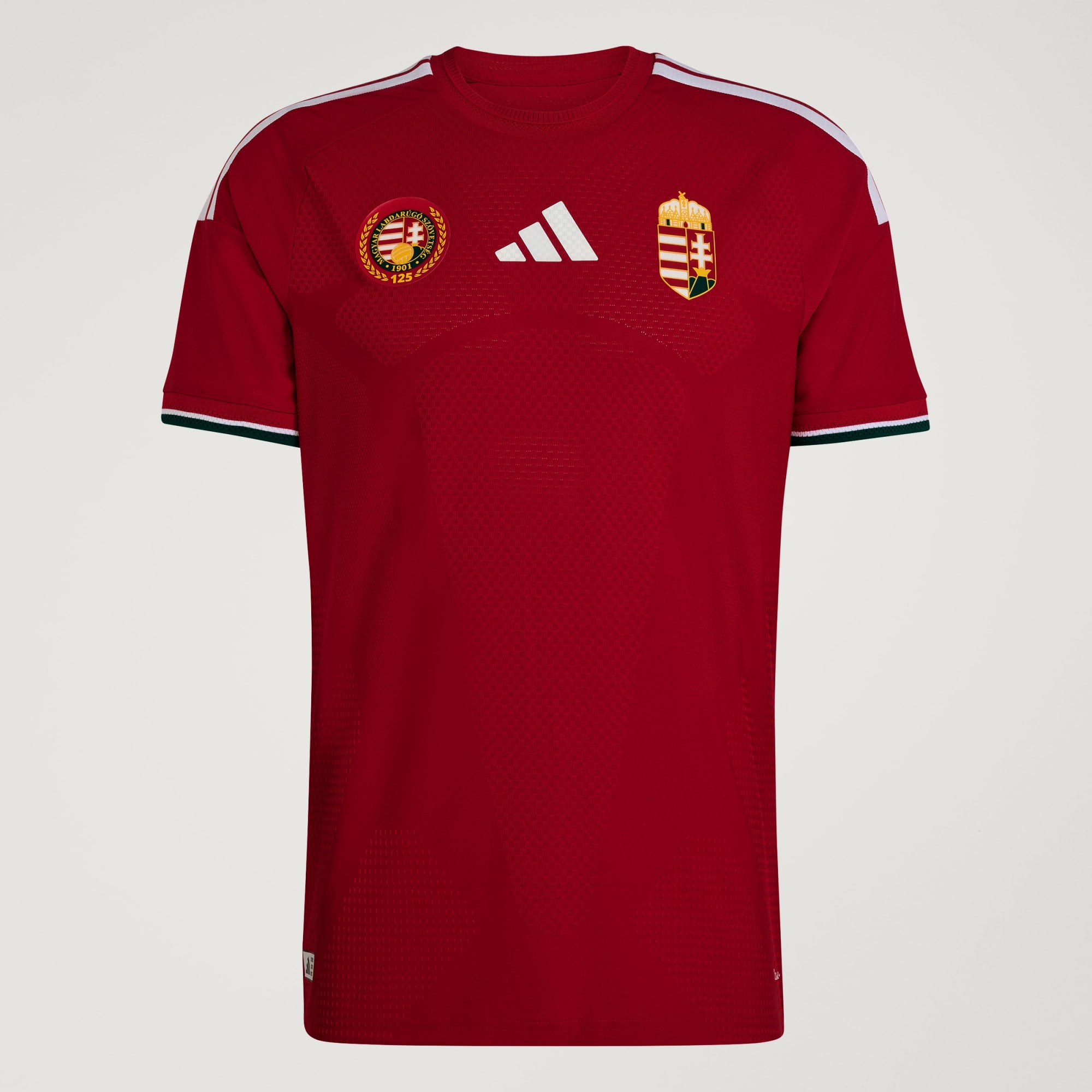 Hungary 26 Home Authentic Jersey