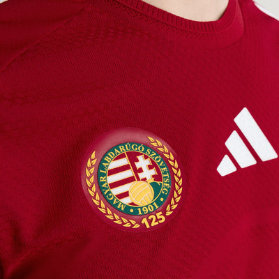 Hungary 26 Home Authentic Jersey