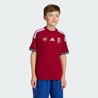 Hungary 26 Home Kids Jersey