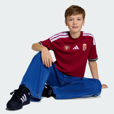 Hungary 26 Home Kids Jersey