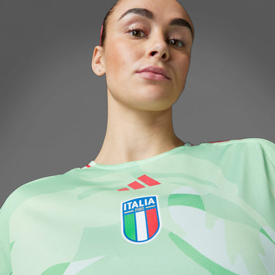 Italy 25 (Women's Team) Away Authentic Jersey