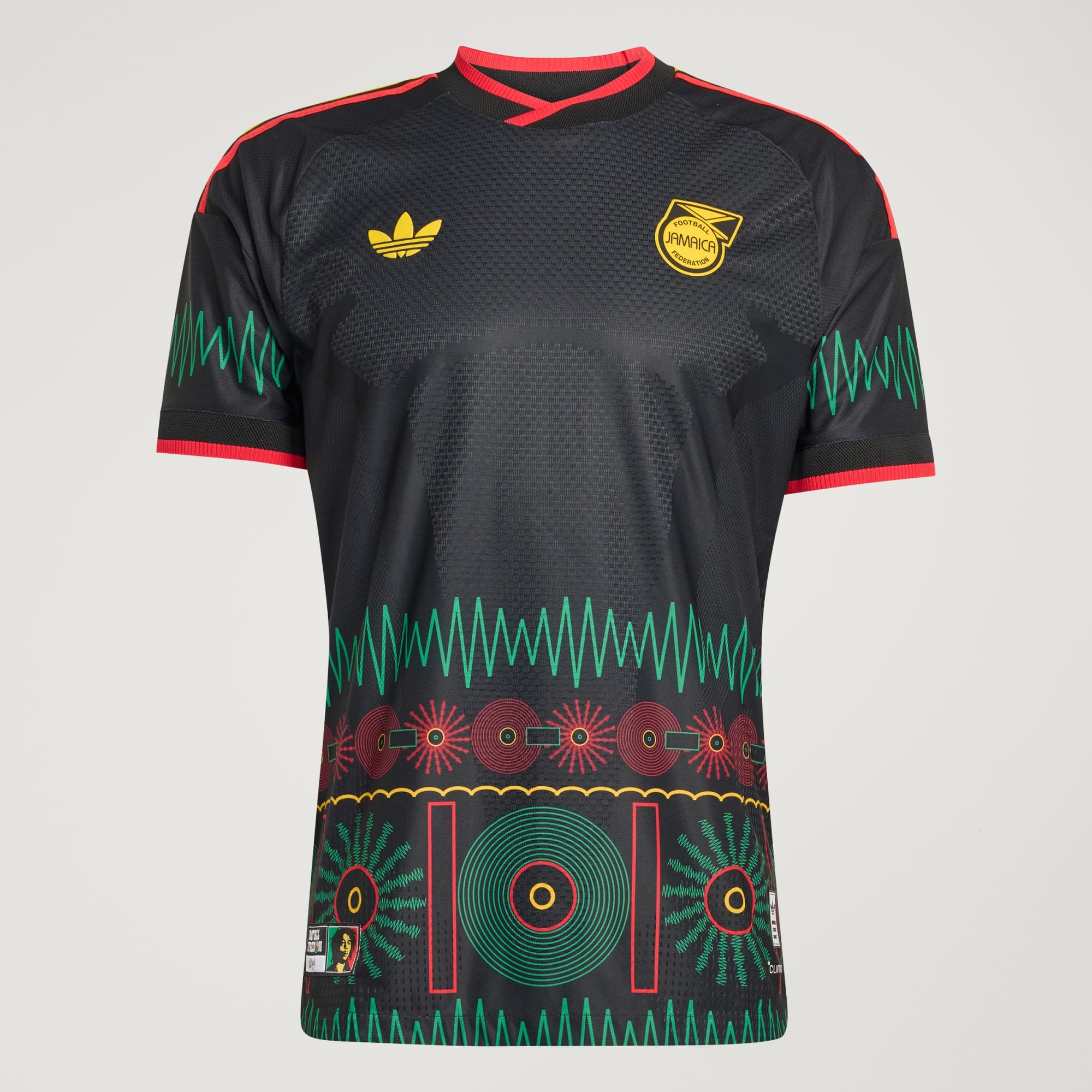 Jamaica 26 x Bob Marley Away Authentic Jersey