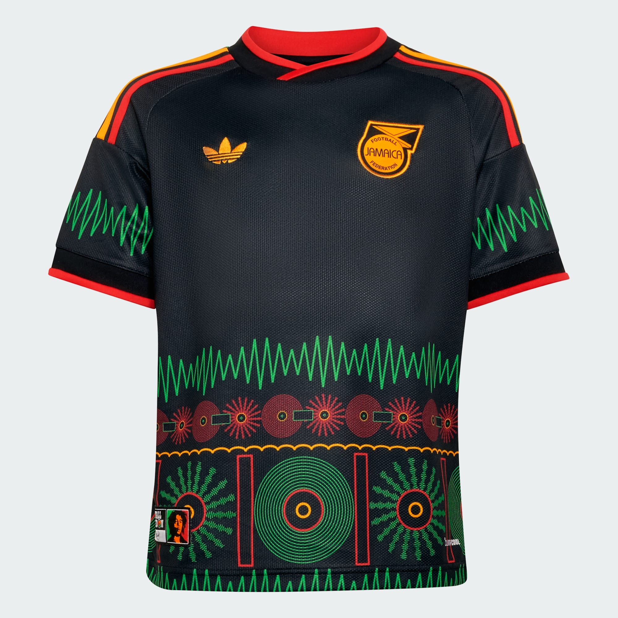 Jamaica 26 x Bob Marley Away Kids Jersey