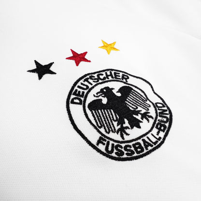 PSG 2001/02 Home Retro Football Shirt - close up details of Navy Nike retro kit