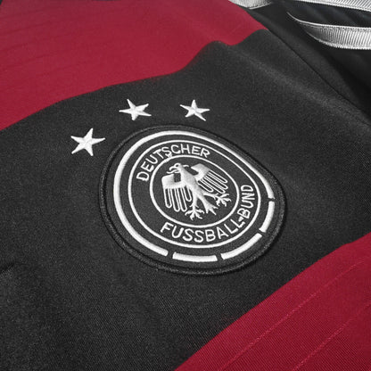 PSG 2001/02 Home Retro Football Shirt - close up details of Navy Nike retro kit