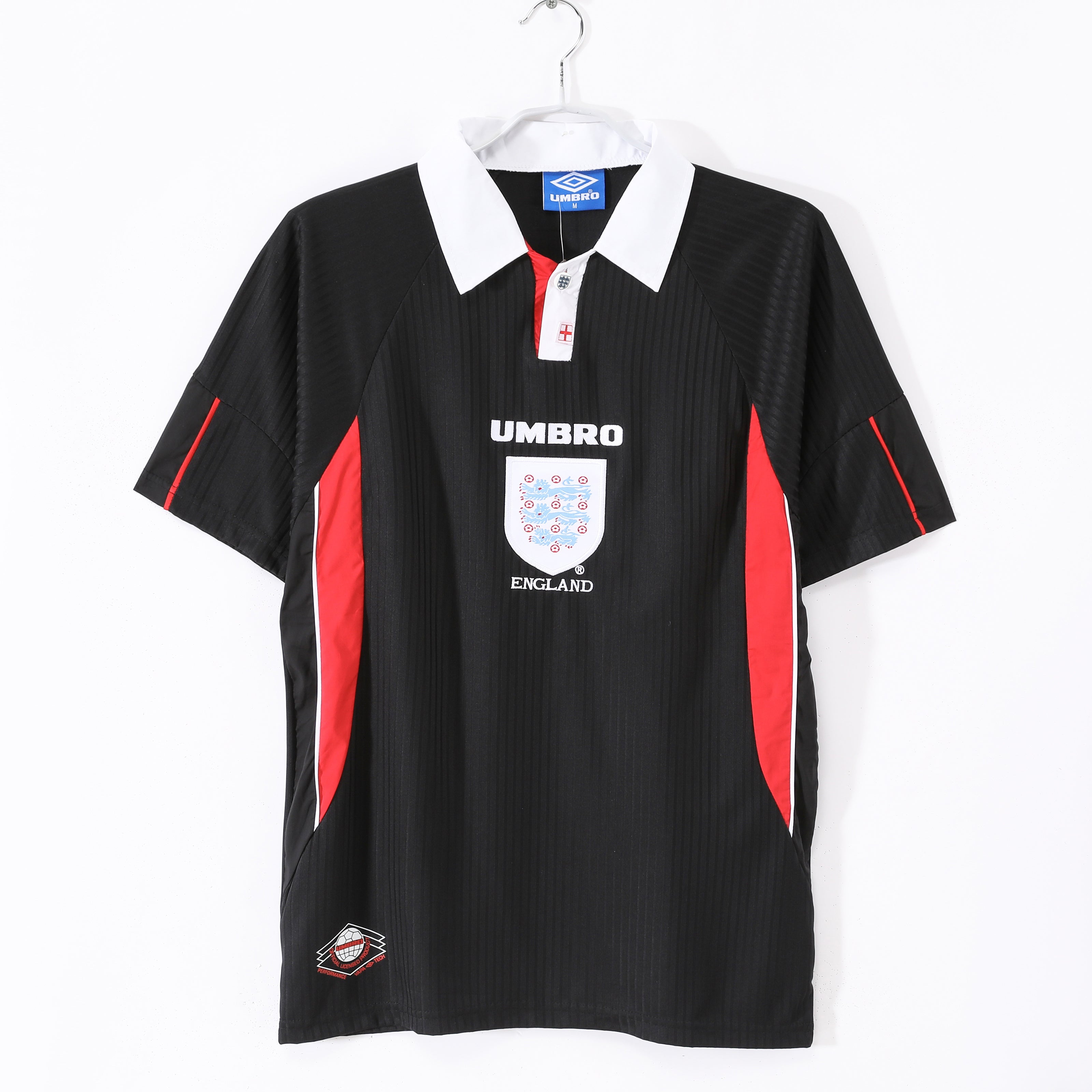 PSG 2001/02 Home Retro Football Shirt - Navy Nike classic football shirt front view