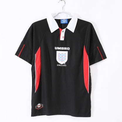 PSG 2001/02 Home Retro Football Shirt - Navy Nike classic football shirt front view