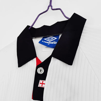PSG 2001/02 Home Retro Football Shirt - Navy classic soccer jersey by Nike side or back view
