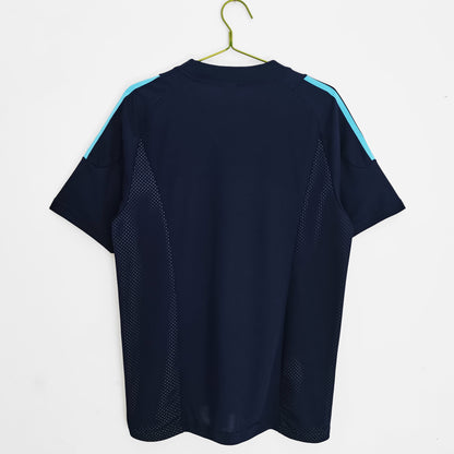 PSG 2001/02 Home Retro Football Shirt - Nike Navy vintage jersey alternate angle