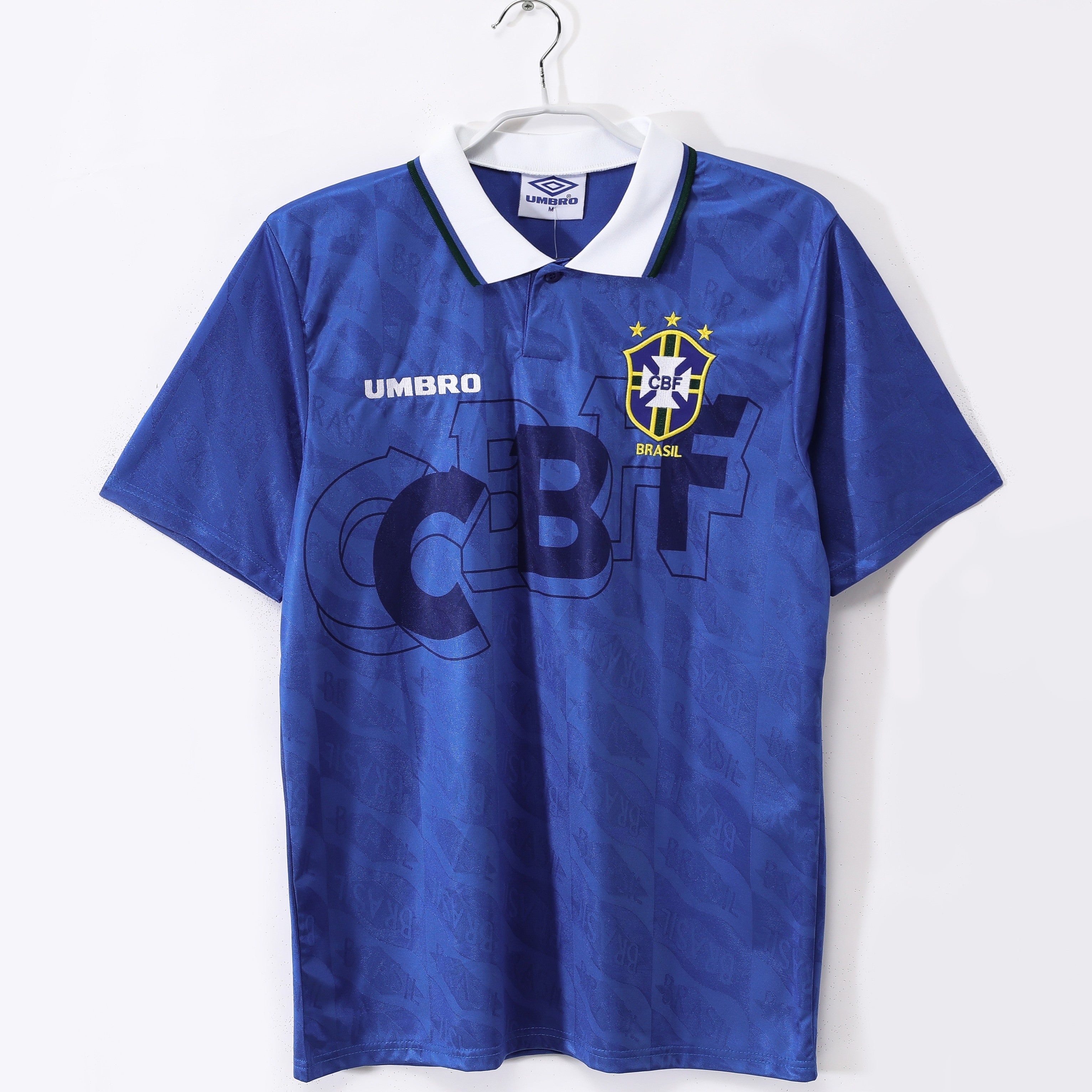 PSG 2001/02 Home Retro Football Shirt - Navy Nike classic football shirt front view