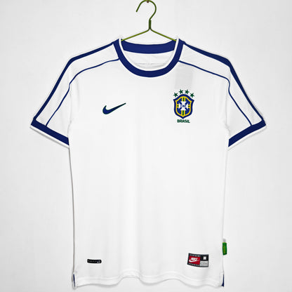 PSG 2001/02 Home Retro Football Shirt - Navy Nike classic football shirt front view