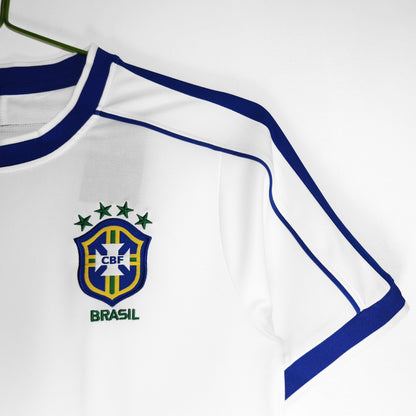 PSG 2001/02 Home Retro Football Shirt - close up details of Navy Nike retro kit