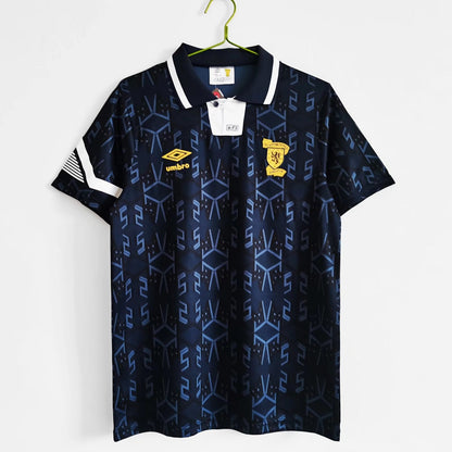 PSG 2001/02 Home Retro Football Shirt - Navy Nike classic football shirt front view