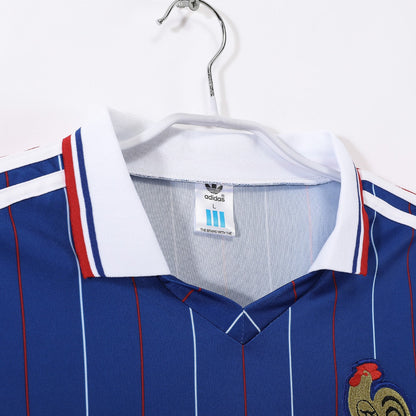 PSG 2001/02 Home Retro Football Shirt - Navy classic soccer jersey by Nike side or back view