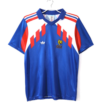 PSG 2001/02 Home Retro Football Shirt - Navy Nike classic football shirt front view