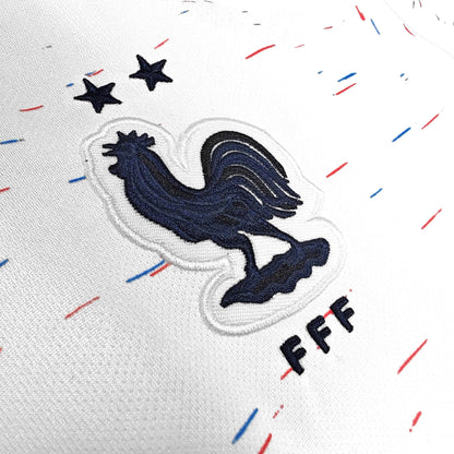 PSG 2001/02 Home Retro Football Shirt - close up details of Navy Nike retro kit