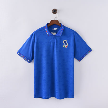 PSG 2001/02 Home Retro Football Shirt - Navy Nike classic football shirt front view