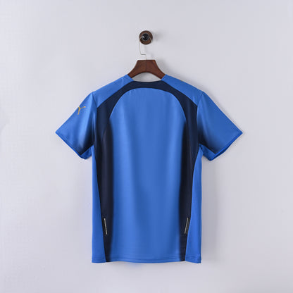 PSG 2001/02 Home Retro Football Shirt - Nike Navy vintage jersey alternate angle