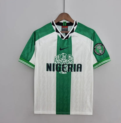 PSG 2001/02 Home Retro Football Shirt - Navy Nike classic football shirt front view