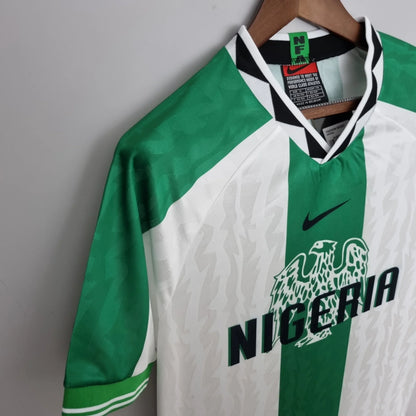 PSG 2001/02 Home Retro Football Shirt - Navy classic soccer jersey by Nike side or back view