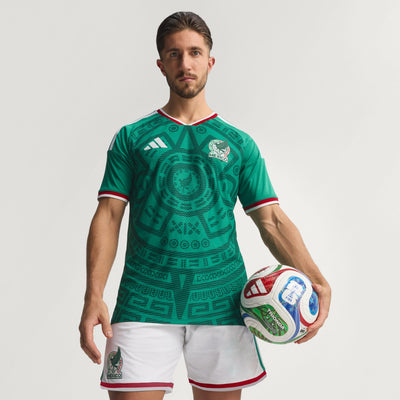 Mexico 26 Home Authentic Jersey