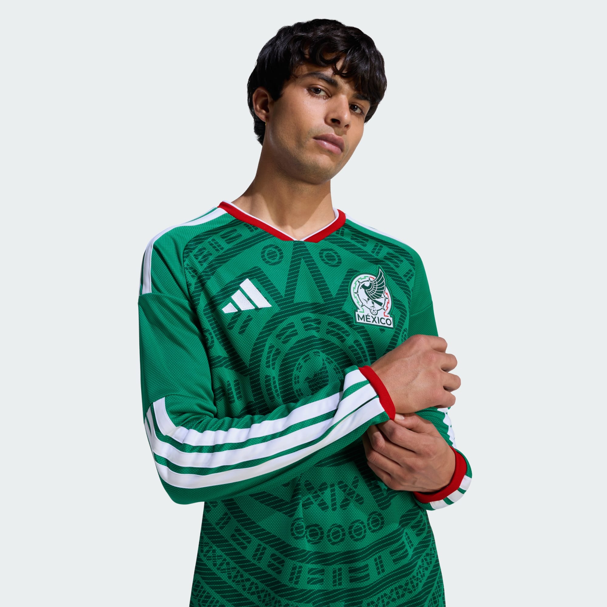Mexico 26 Home Long Sleeve Jersey