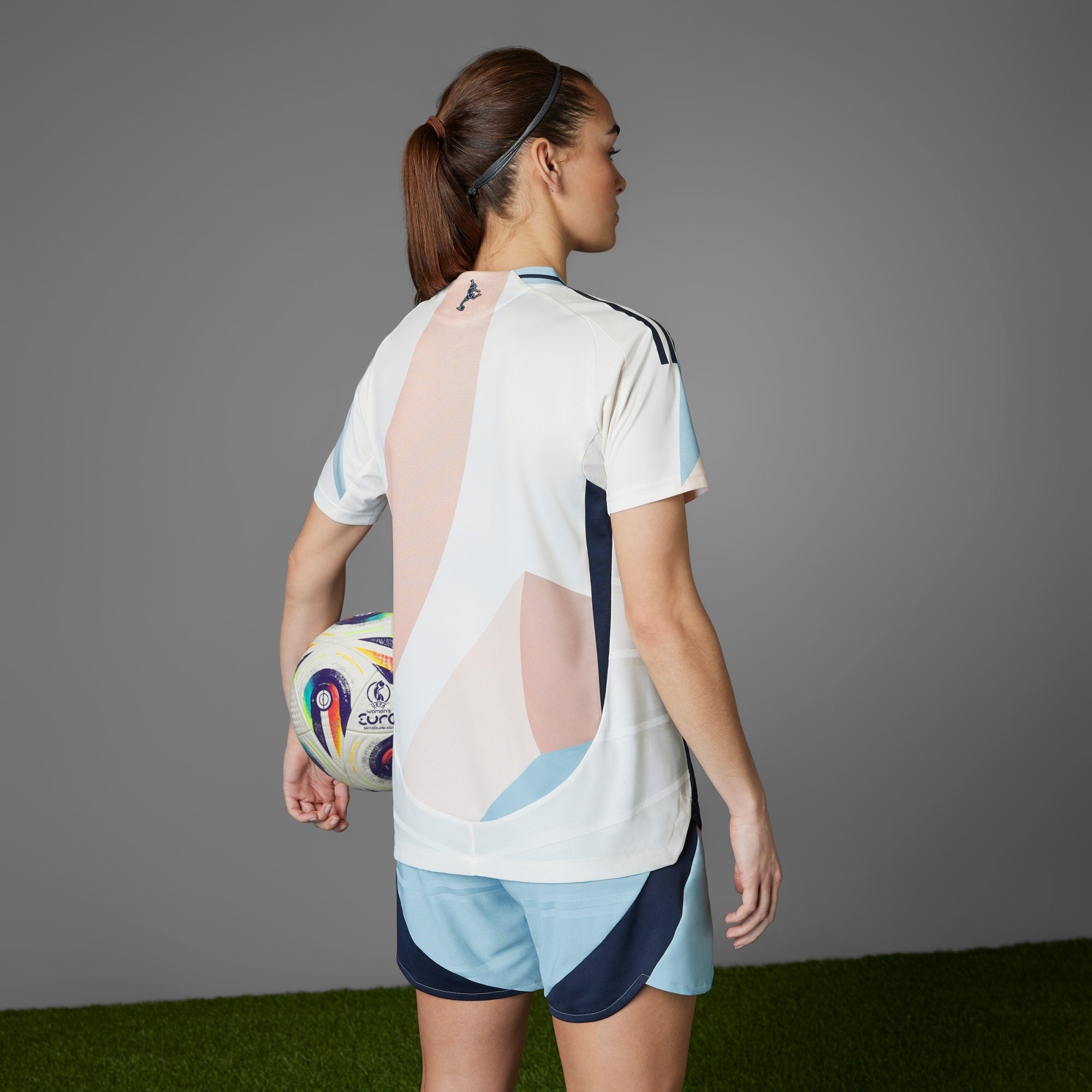 Spain 25 (Women's Team) Away Authentic Jersey