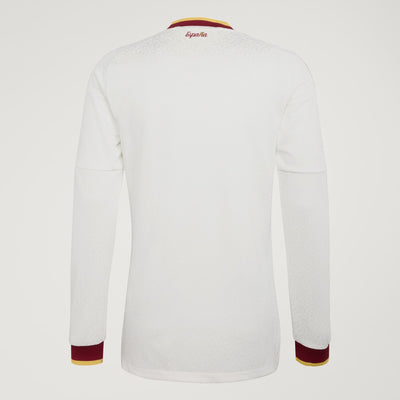 Spain 26 Away Authentic Long Sleeve Jersey