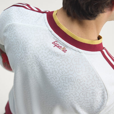 Spain 26 Away Authentic Long Sleeve Jersey