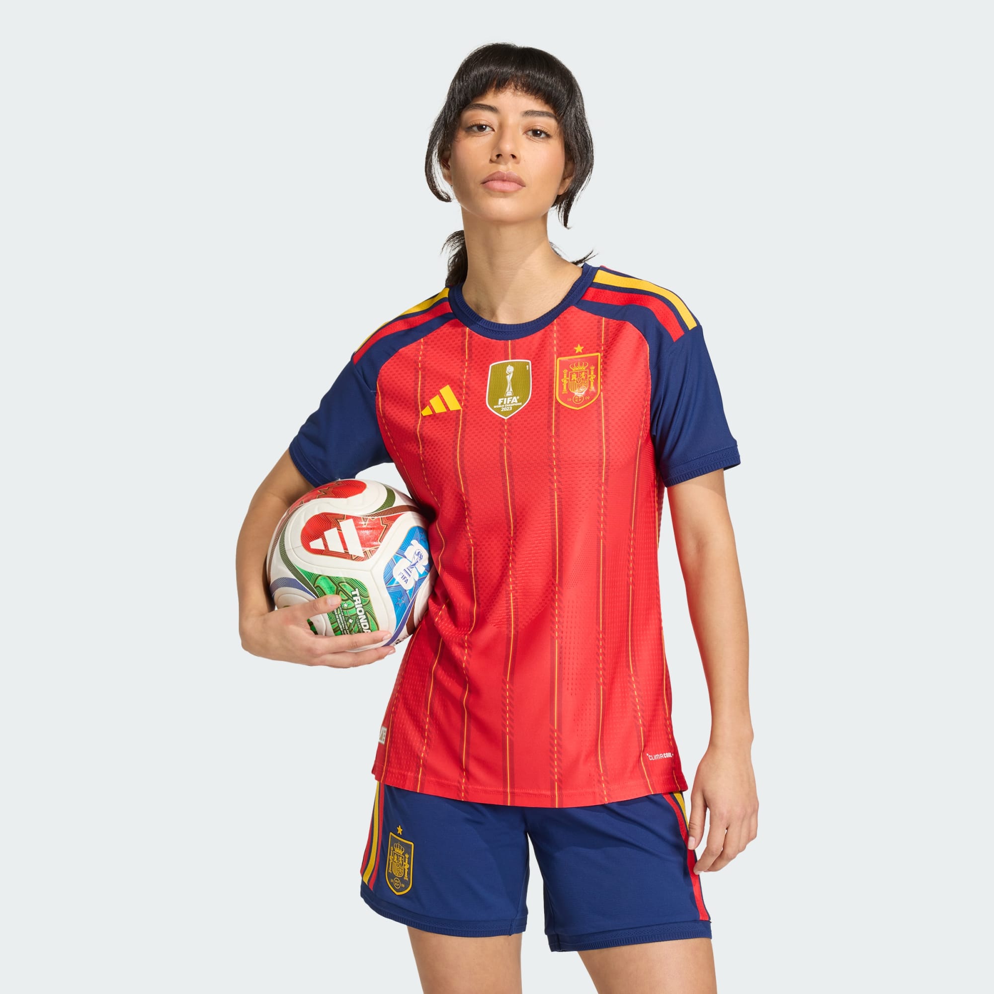 Spain 26 Home Authentic Jersey