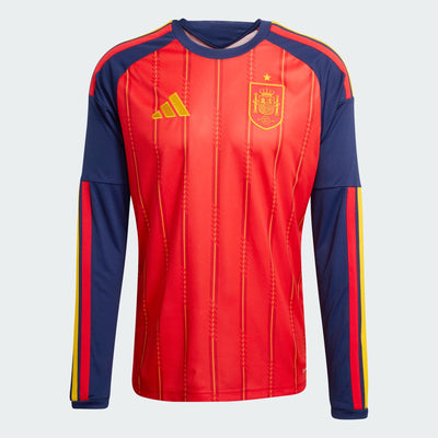 Spain 26 Home Long Sleeve Jersey