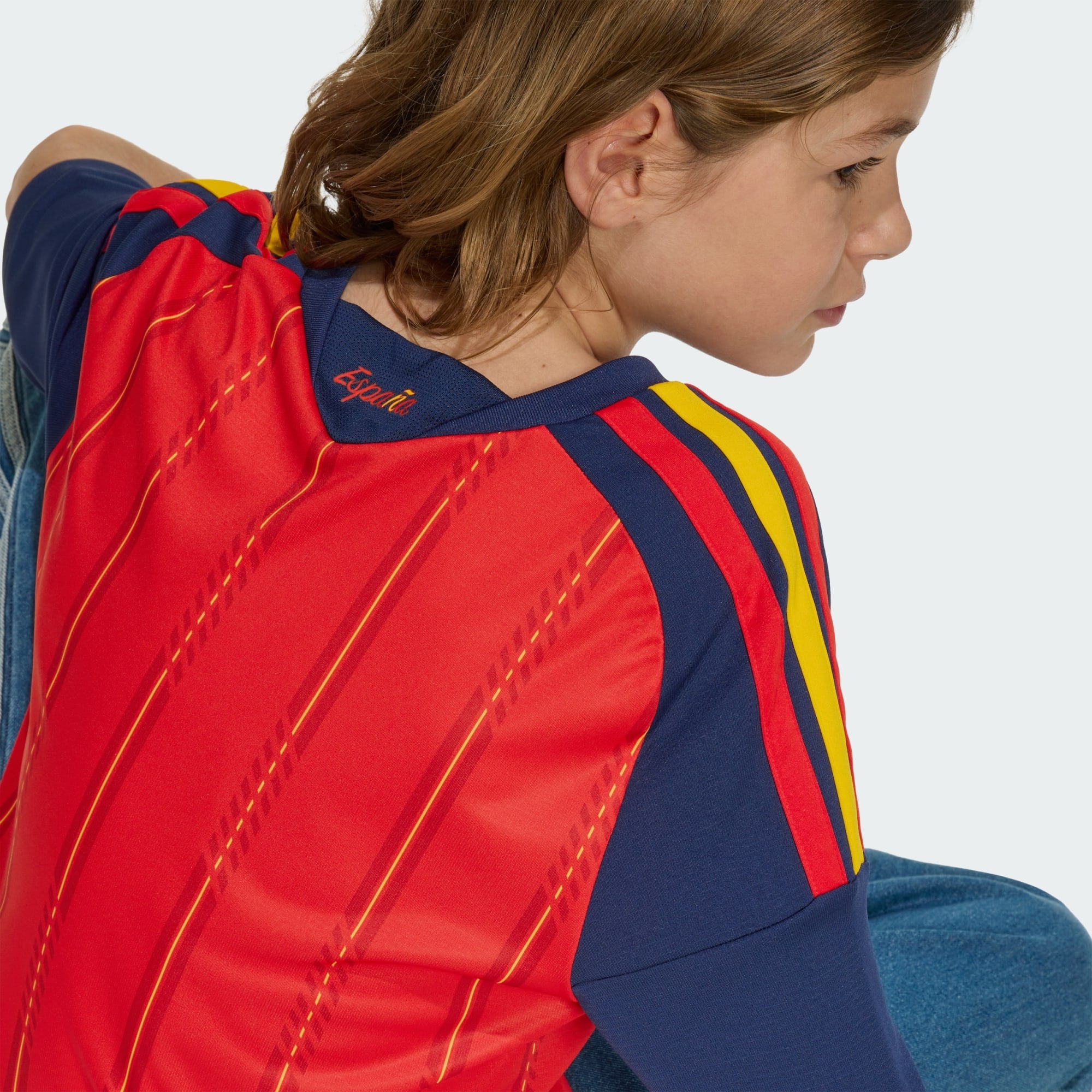 Spain 26 Home Youth Jersey