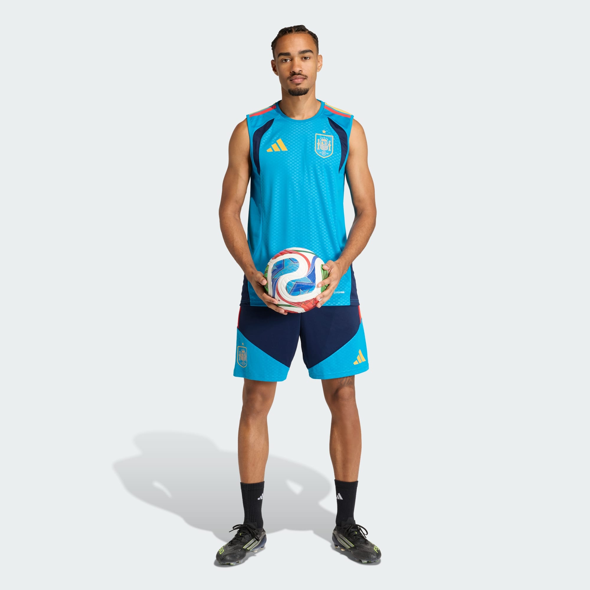Spain 26 Tiro Sleeveless Jersey