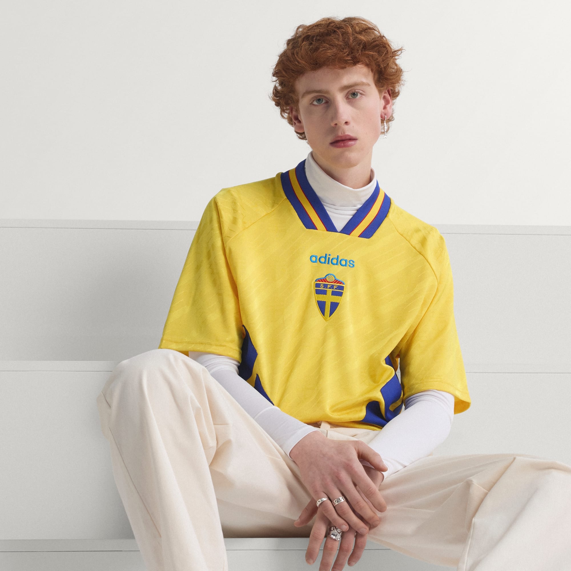 Sweden Home Jersey 1994