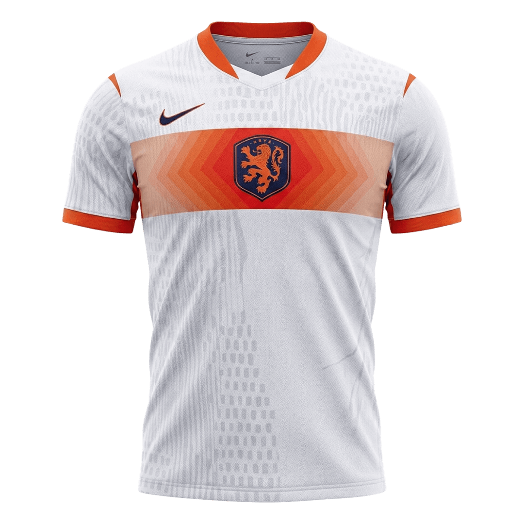 VIRGIL #4 Netherlands Away Soccer Jersey 2026 Player Version