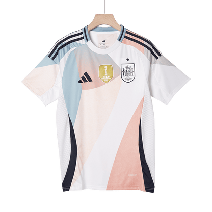 Spain Away Soccer Jersey 2025 Women's Euro