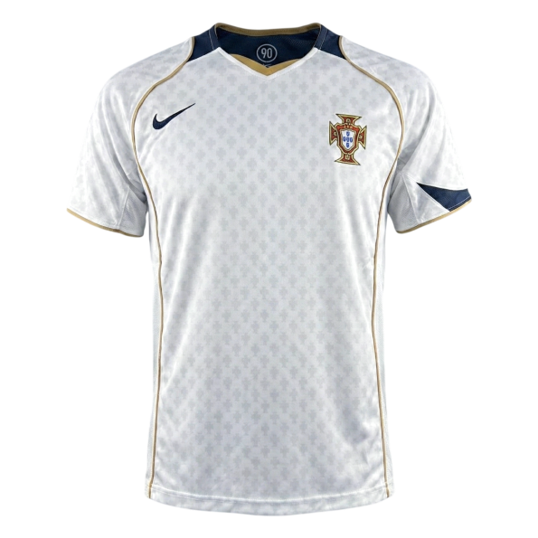 Retro 2004 Portugal Away Soccer Jersey